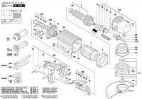 Bosch 0 602 332 434 ---- flat head angle sander Spare Parts